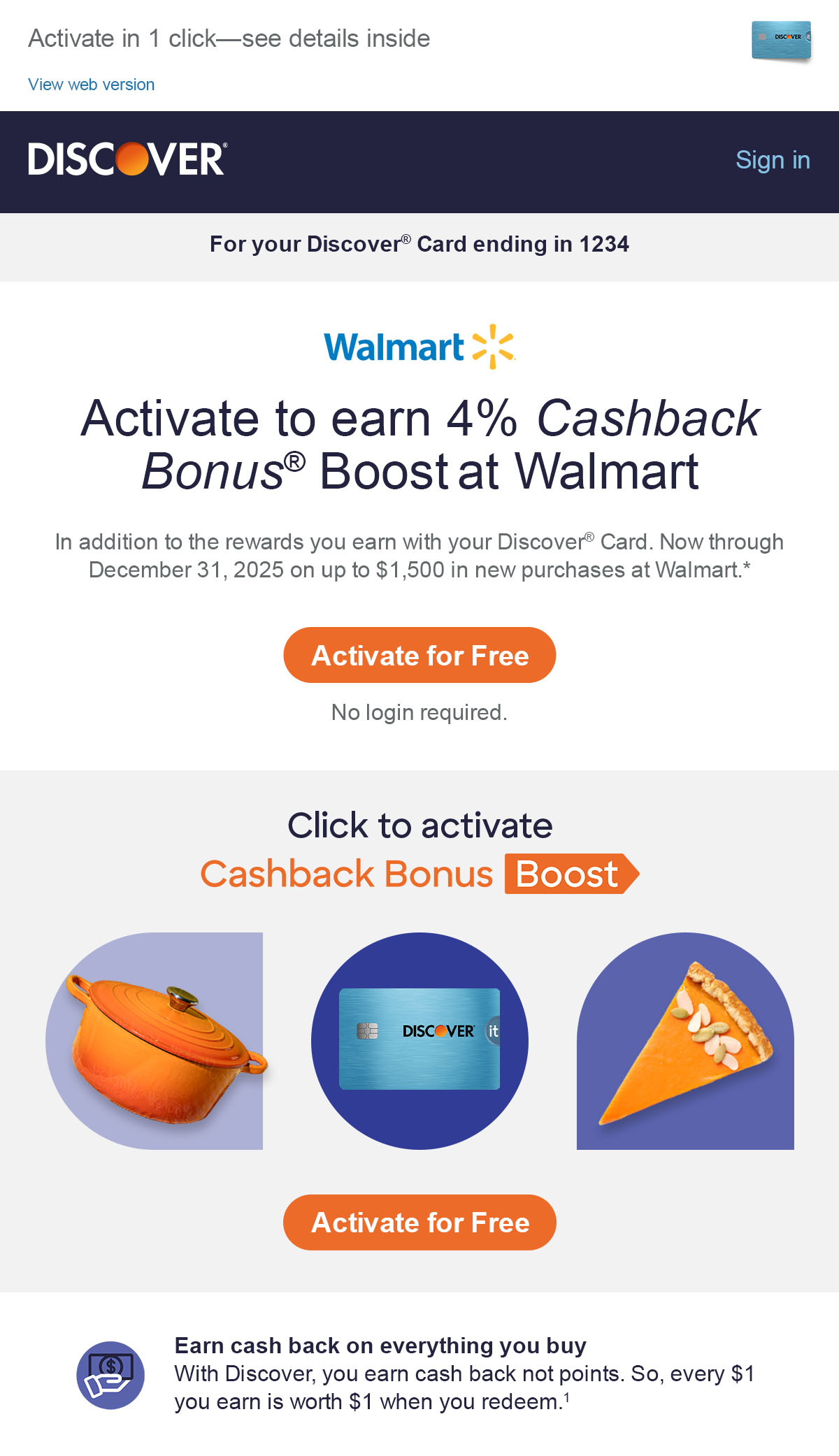 Walmart - Reminder 2 - Creative Test